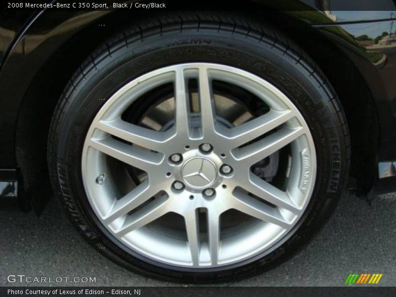 Black / Grey/Black 2008 Mercedes-Benz C 350 Sport