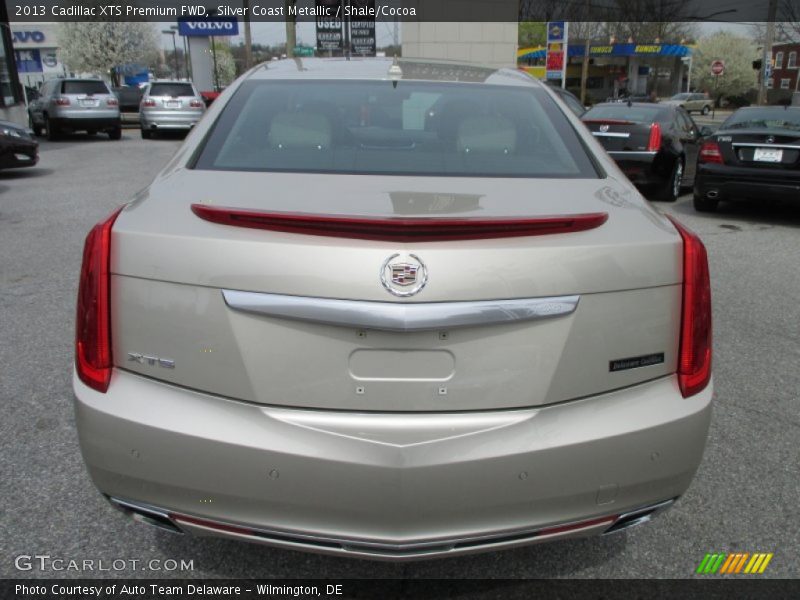 Silver Coast Metallic / Shale/Cocoa 2013 Cadillac XTS Premium FWD