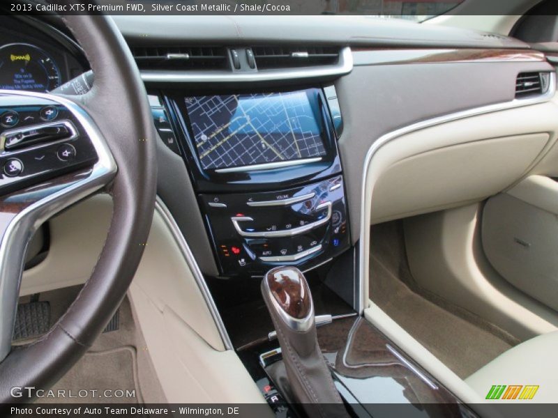 Silver Coast Metallic / Shale/Cocoa 2013 Cadillac XTS Premium FWD