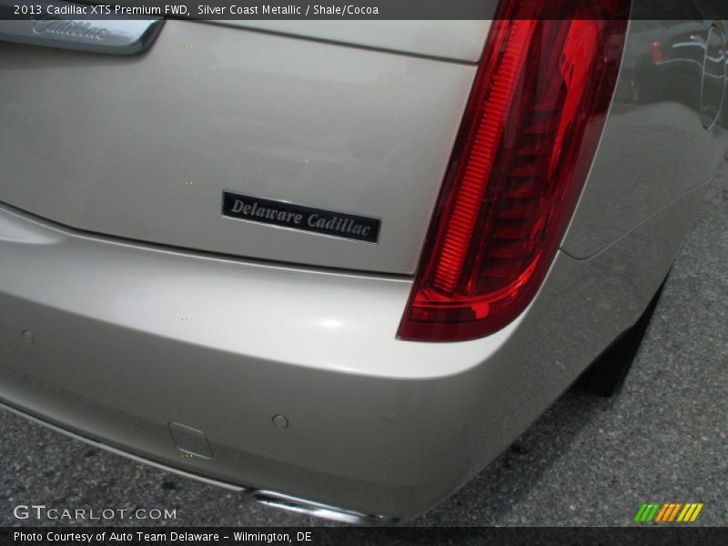 Silver Coast Metallic / Shale/Cocoa 2013 Cadillac XTS Premium FWD