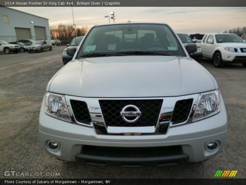 Brilliant Silver / Graphite 2014 Nissan Frontier SV King Cab 4x4