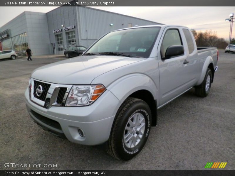 Brilliant Silver / Graphite 2014 Nissan Frontier SV King Cab 4x4