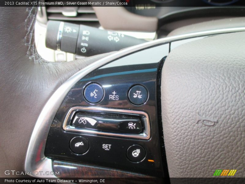 Silver Coast Metallic / Shale/Cocoa 2013 Cadillac XTS Premium FWD