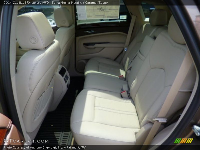 Terra Mocha Metallic / Caramel/Ebony 2014 Cadillac SRX Luxury AWD