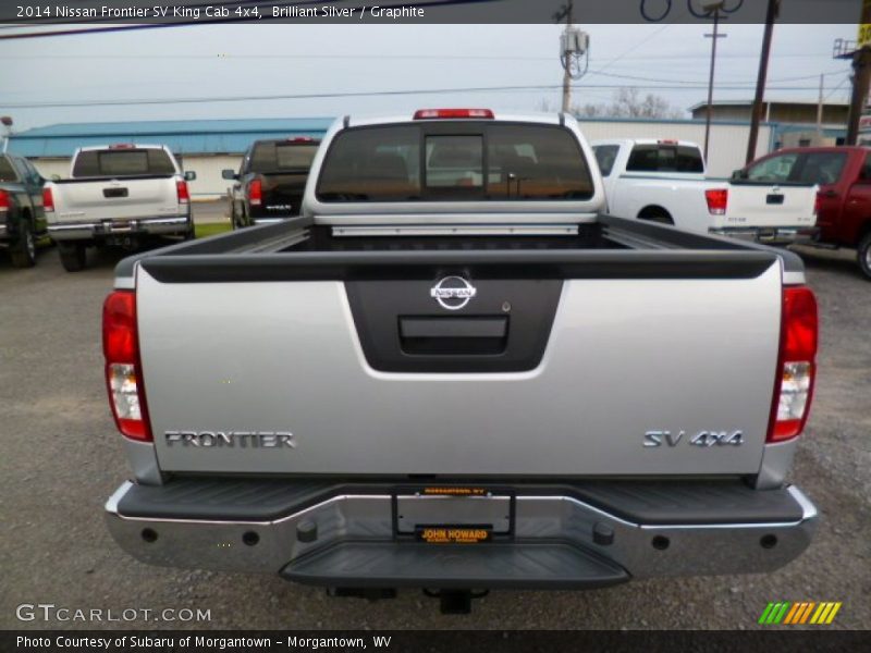 Brilliant Silver / Graphite 2014 Nissan Frontier SV King Cab 4x4