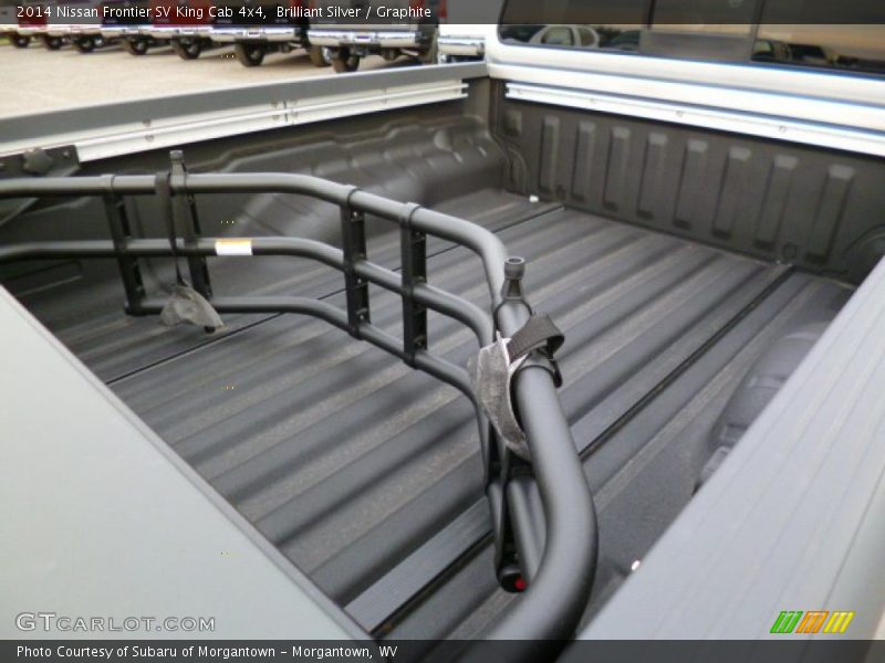 Brilliant Silver / Graphite 2014 Nissan Frontier SV King Cab 4x4