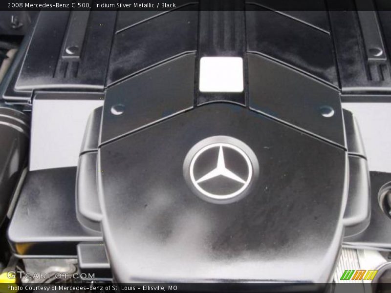 Iridium Silver Metallic / Black 2008 Mercedes-Benz G 500