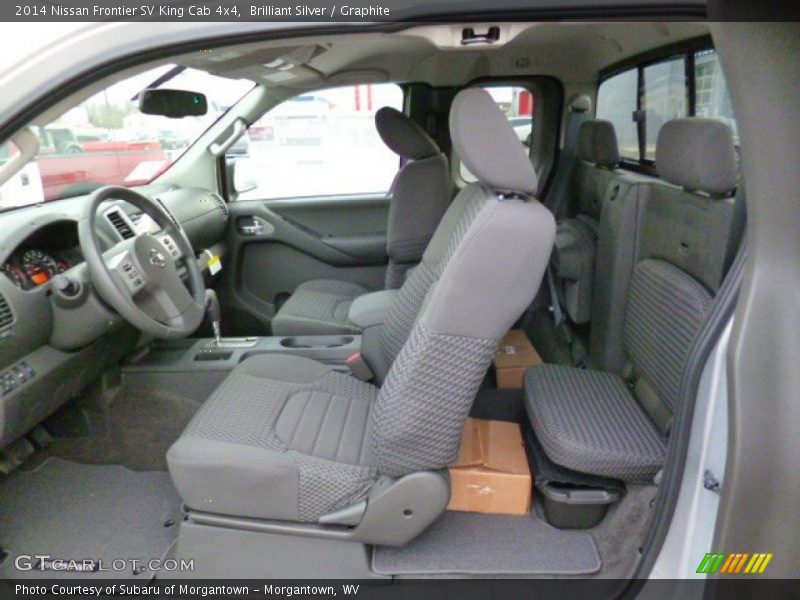  2014 Frontier SV King Cab 4x4 Graphite Interior