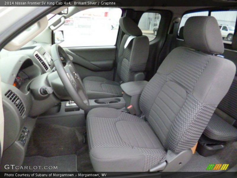 Brilliant Silver / Graphite 2014 Nissan Frontier SV King Cab 4x4