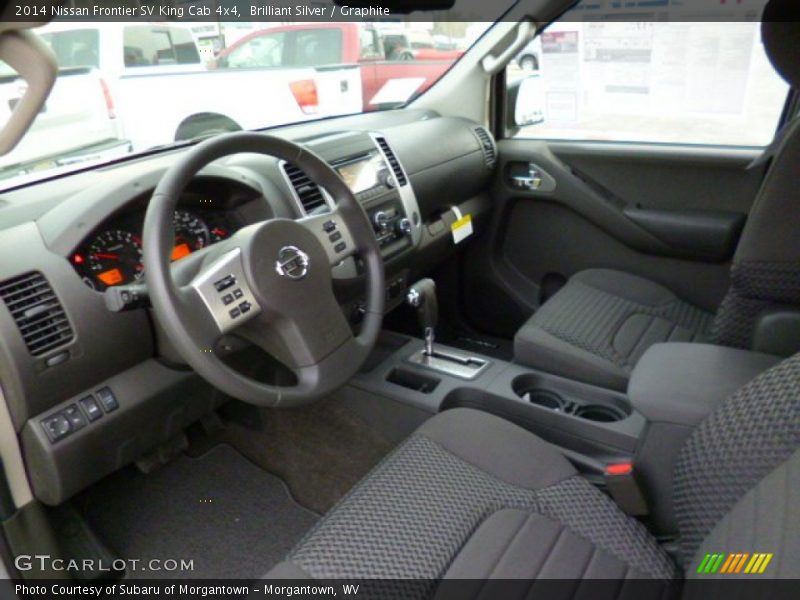 Brilliant Silver / Graphite 2014 Nissan Frontier SV King Cab 4x4