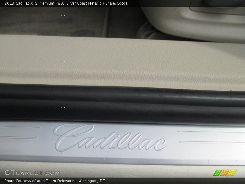 Silver Coast Metallic / Shale/Cocoa 2013 Cadillac XTS Premium FWD