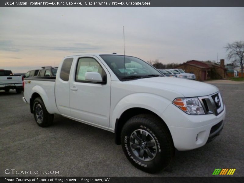 Front 3/4 View of 2014 Frontier Pro-4X King Cab 4x4