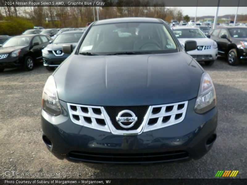 Graphite Blue / Gray 2014 Nissan Rogue Select S AWD