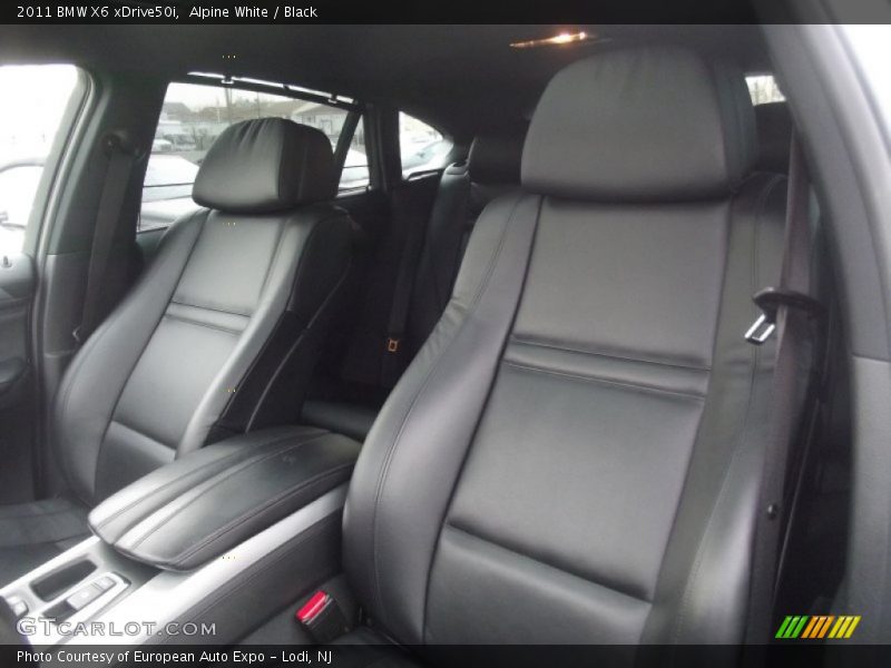 Alpine White / Black 2011 BMW X6 xDrive50i