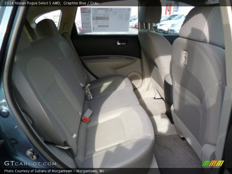 Graphite Blue / Gray 2014 Nissan Rogue Select S AWD