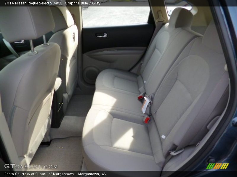 Graphite Blue / Gray 2014 Nissan Rogue Select S AWD