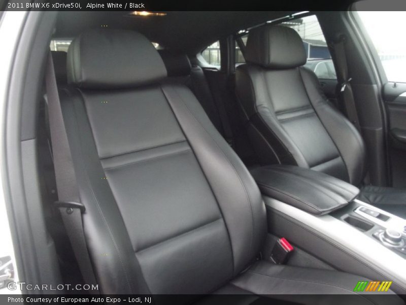 Alpine White / Black 2011 BMW X6 xDrive50i