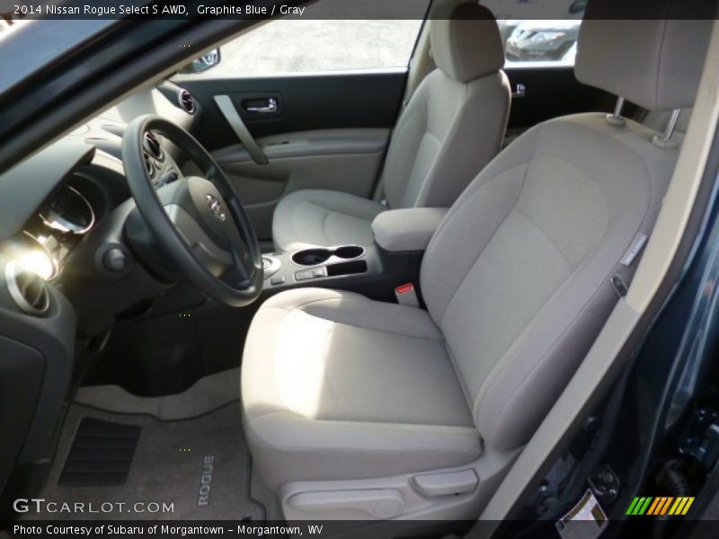 Graphite Blue / Gray 2014 Nissan Rogue Select S AWD