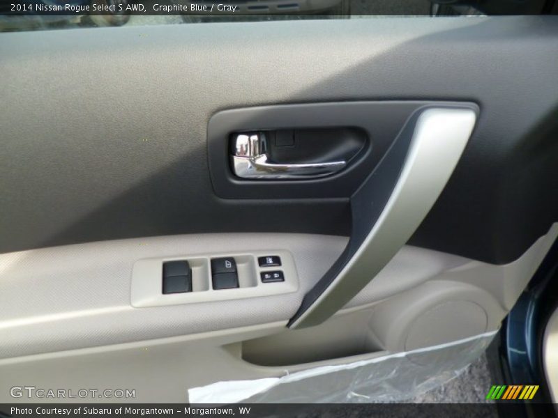 Graphite Blue / Gray 2014 Nissan Rogue Select S AWD