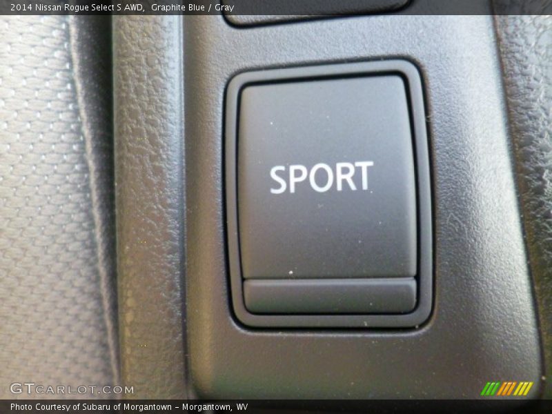 Graphite Blue / Gray 2014 Nissan Rogue Select S AWD