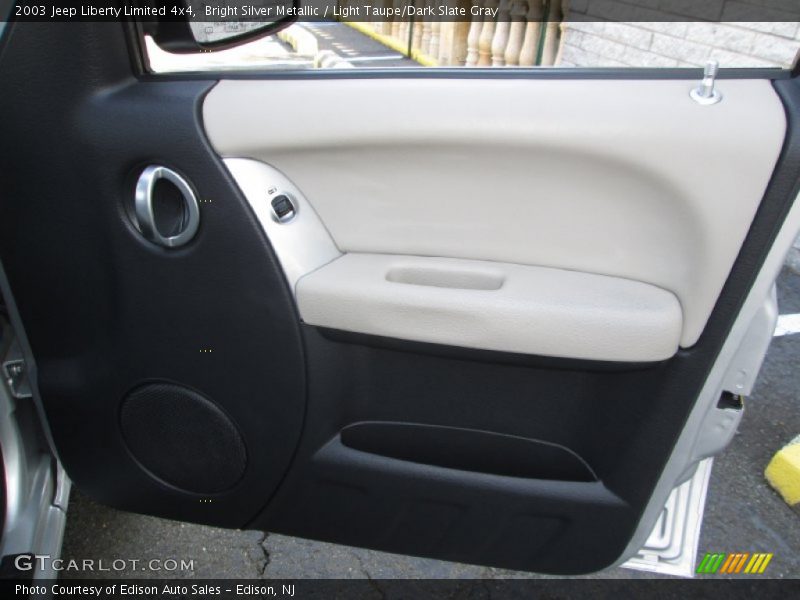 Bright Silver Metallic / Light Taupe/Dark Slate Gray 2003 Jeep Liberty Limited 4x4
