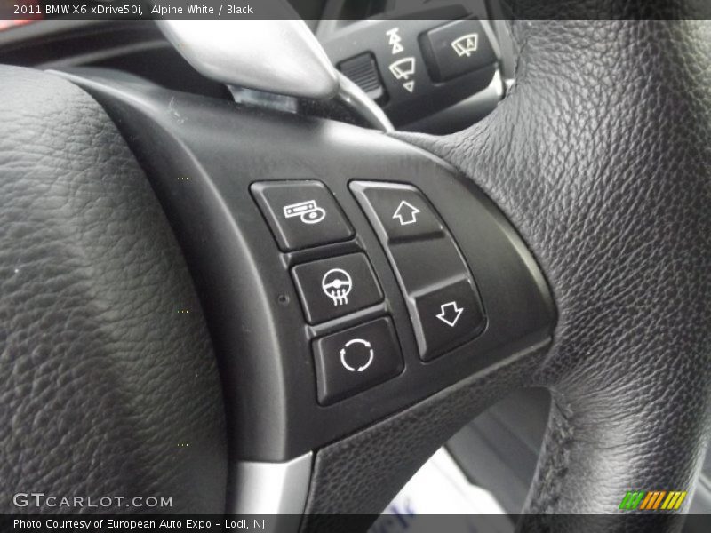 Alpine White / Black 2011 BMW X6 xDrive50i