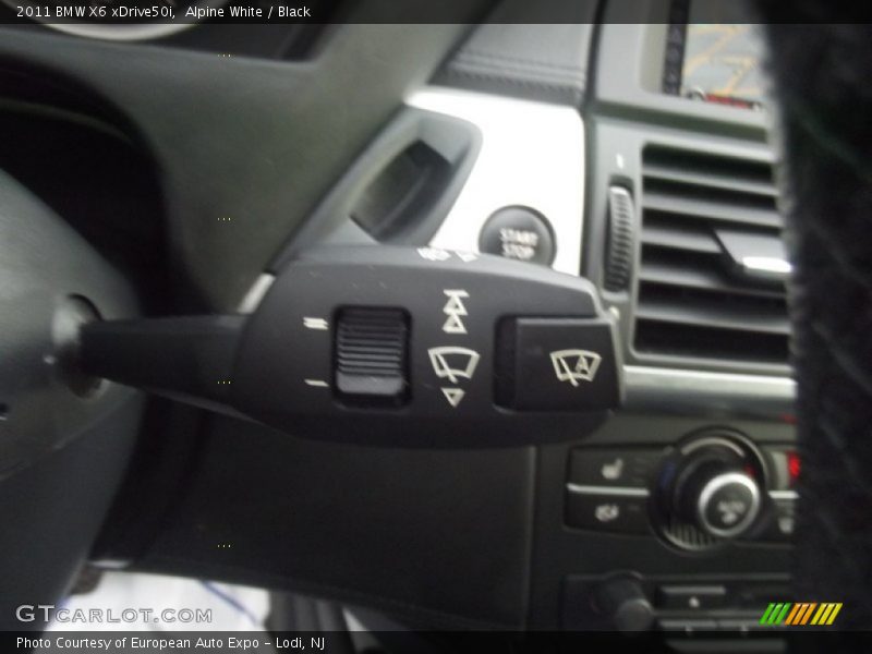 Alpine White / Black 2011 BMW X6 xDrive50i