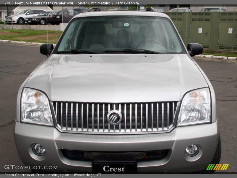 Silver Birch Metallic / Dark Graphite 2003 Mercury Mountaineer Premier AWD