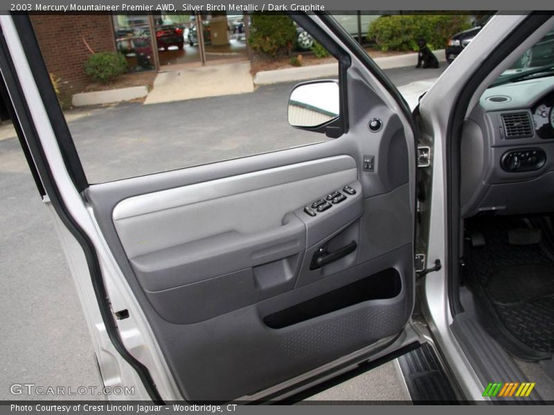 Silver Birch Metallic / Dark Graphite 2003 Mercury Mountaineer Premier AWD