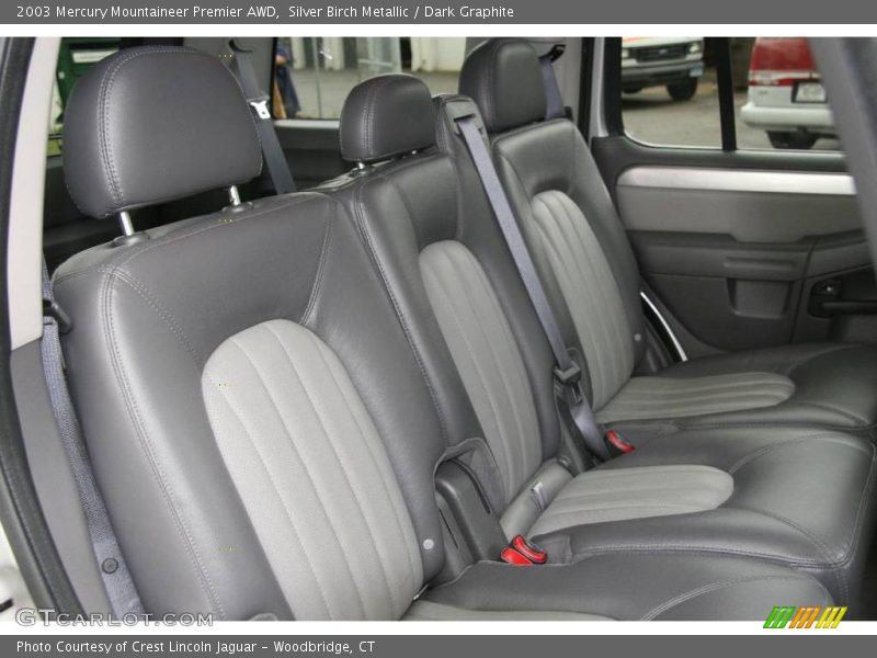 Silver Birch Metallic / Dark Graphite 2003 Mercury Mountaineer Premier AWD