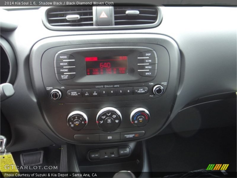Shadow Black / Black Diamond Woven Cloth 2014 Kia Soul 1.6
