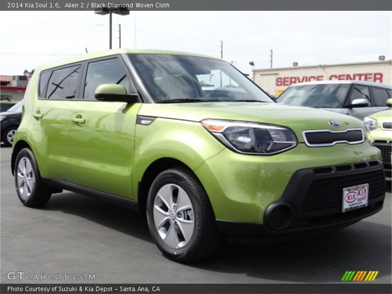 Alien 2 / Black Diamond Woven Cloth 2014 Kia Soul 1.6
