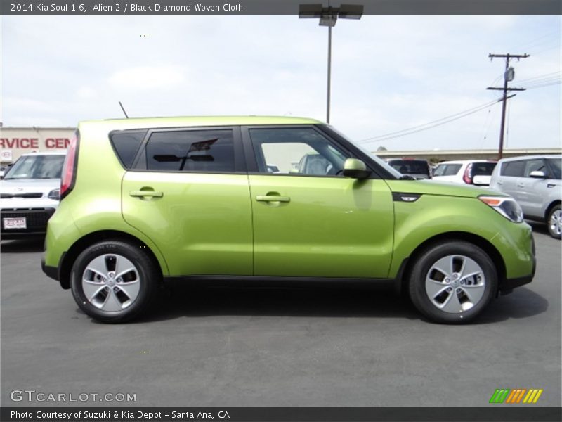 Alien 2 / Black Diamond Woven Cloth 2014 Kia Soul 1.6