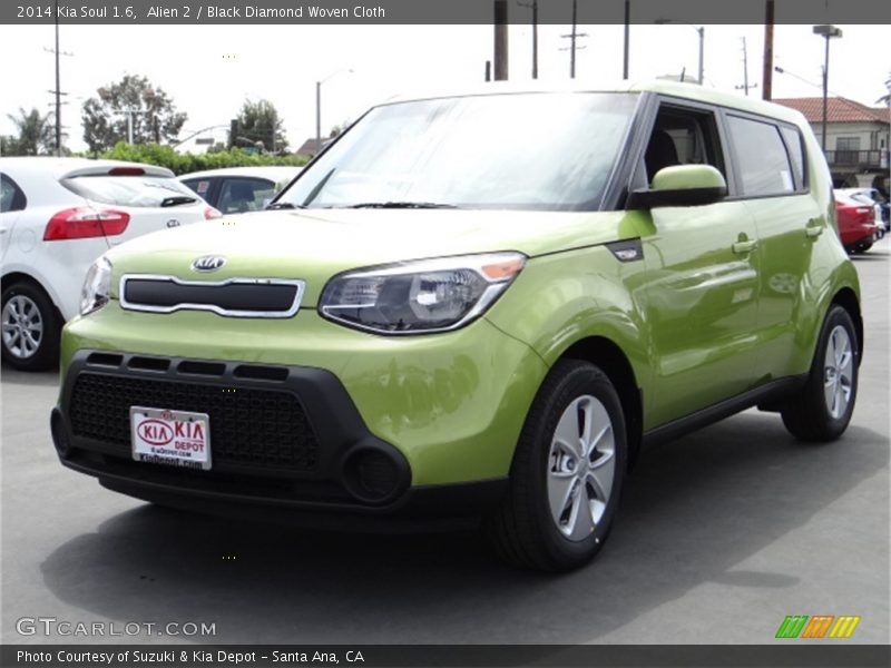 Alien 2 / Black Diamond Woven Cloth 2014 Kia Soul 1.6