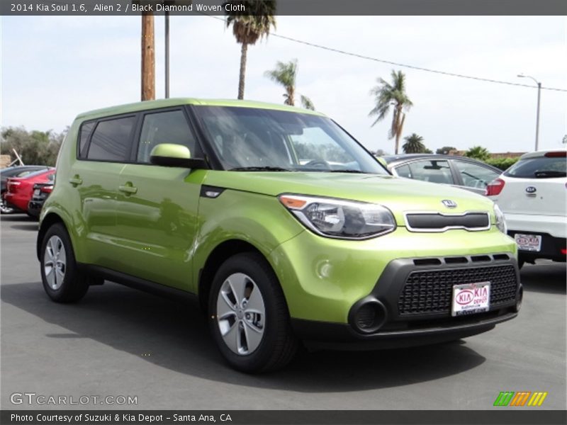 Alien 2 / Black Diamond Woven Cloth 2014 Kia Soul 1.6