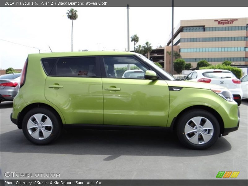 Alien 2 / Black Diamond Woven Cloth 2014 Kia Soul 1.6