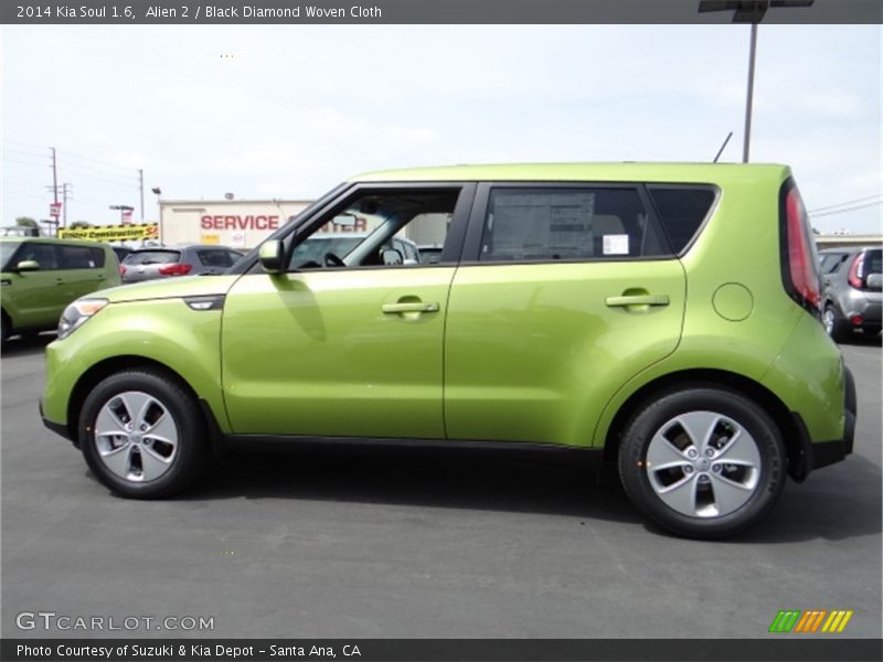 Alien 2 / Black Diamond Woven Cloth 2014 Kia Soul 1.6