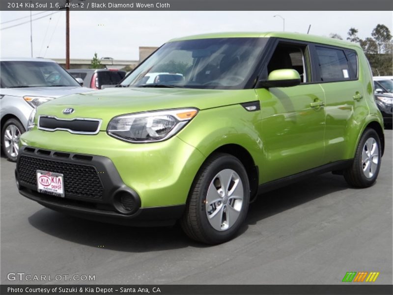 Alien 2 / Black Diamond Woven Cloth 2014 Kia Soul 1.6