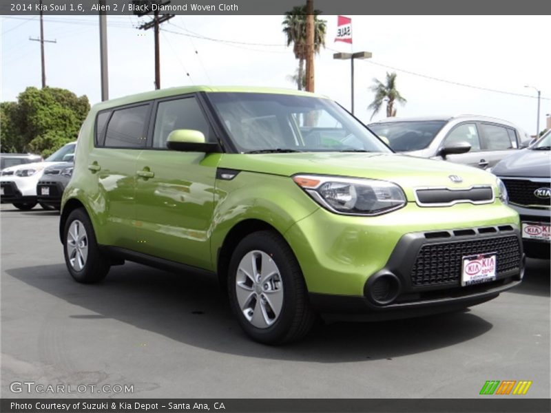 Alien 2 / Black Diamond Woven Cloth 2014 Kia Soul 1.6