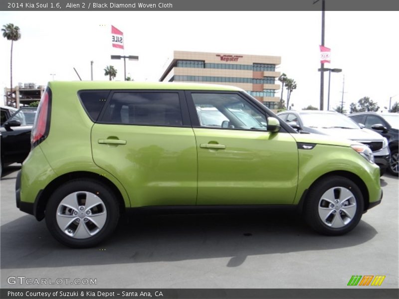 Alien 2 / Black Diamond Woven Cloth 2014 Kia Soul 1.6