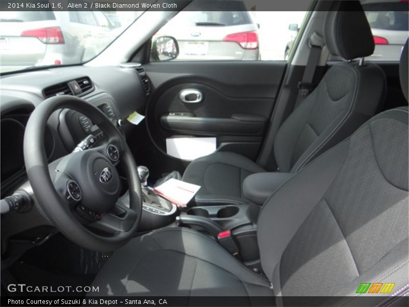Alien 2 / Black Diamond Woven Cloth 2014 Kia Soul 1.6