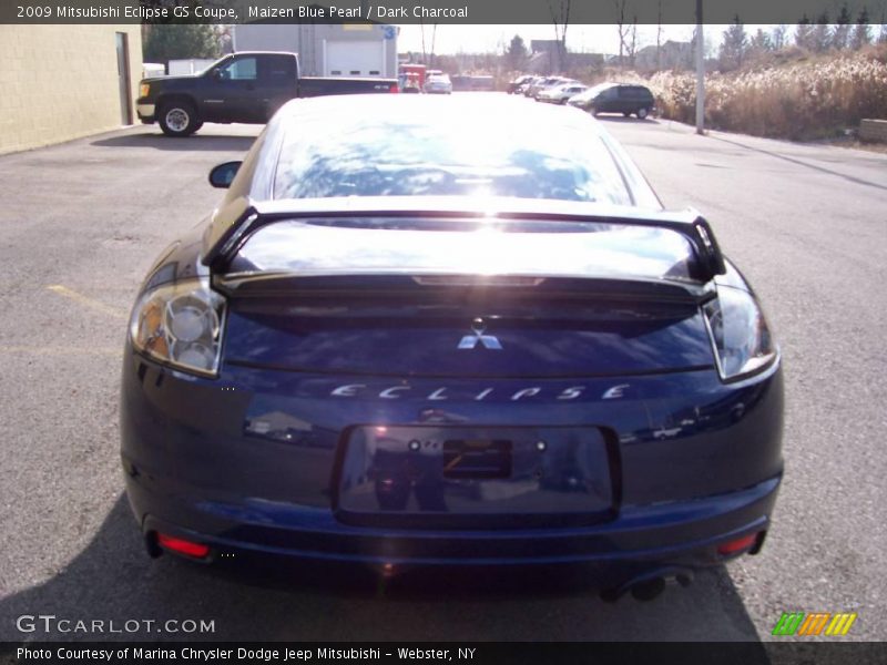 Maizen Blue Pearl / Dark Charcoal 2009 Mitsubishi Eclipse GS Coupe