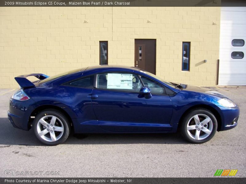 Maizen Blue Pearl / Dark Charcoal 2009 Mitsubishi Eclipse GS Coupe
