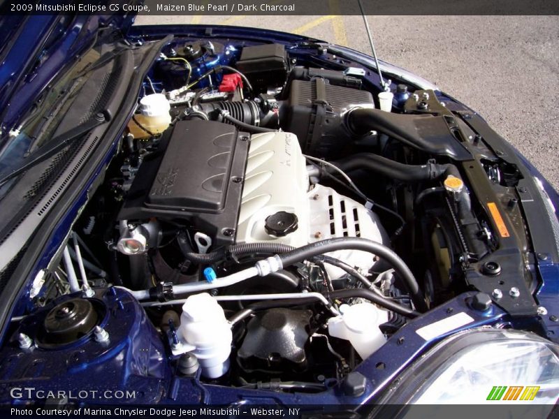 Maizen Blue Pearl / Dark Charcoal 2009 Mitsubishi Eclipse GS Coupe