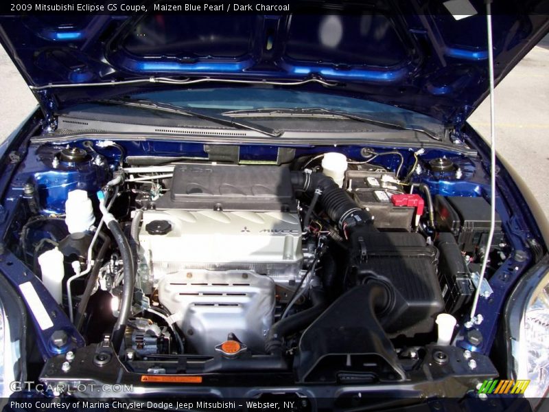Maizen Blue Pearl / Dark Charcoal 2009 Mitsubishi Eclipse GS Coupe