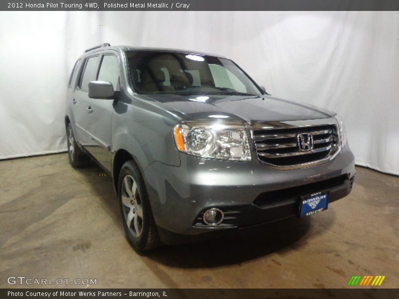 Polished Metal Metallic / Gray 2012 Honda Pilot Touring 4WD