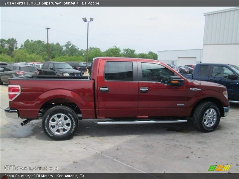Sunset / Pale Adobe 2014 Ford F150 XLT SuperCrew