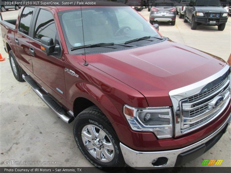 Sunset / Pale Adobe 2014 Ford F150 XLT SuperCrew