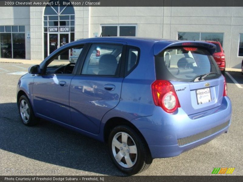 Blue Moon / Charcoal 2009 Chevrolet Aveo Aveo5 LT