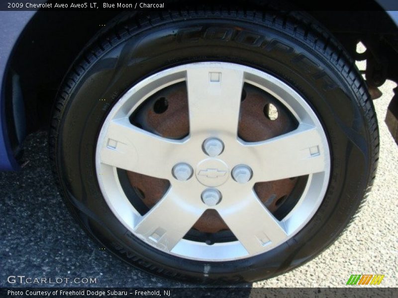 Blue Moon / Charcoal 2009 Chevrolet Aveo Aveo5 LT